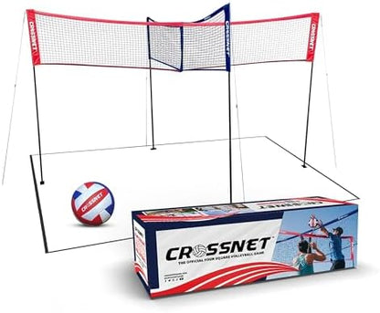 CROSSNET 4 Square Volleyball Net