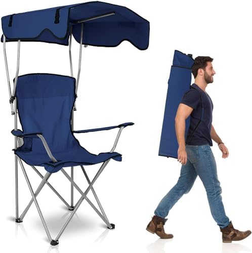 Camping Chair with Canopy