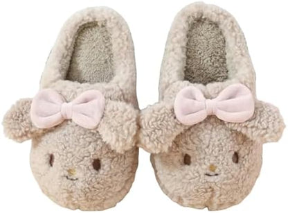 Fluffy House Bunny Slippers