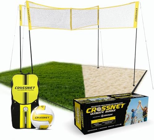 CROSSNET 4 Square Volleyball Net