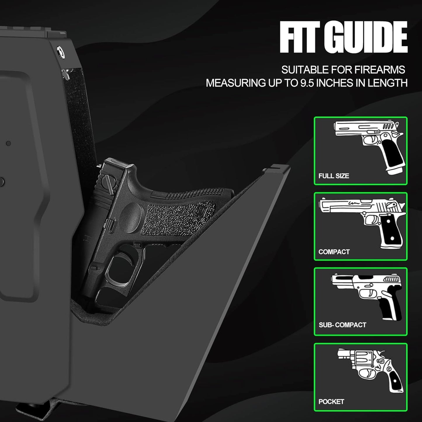 Biometric Mounted Handgun