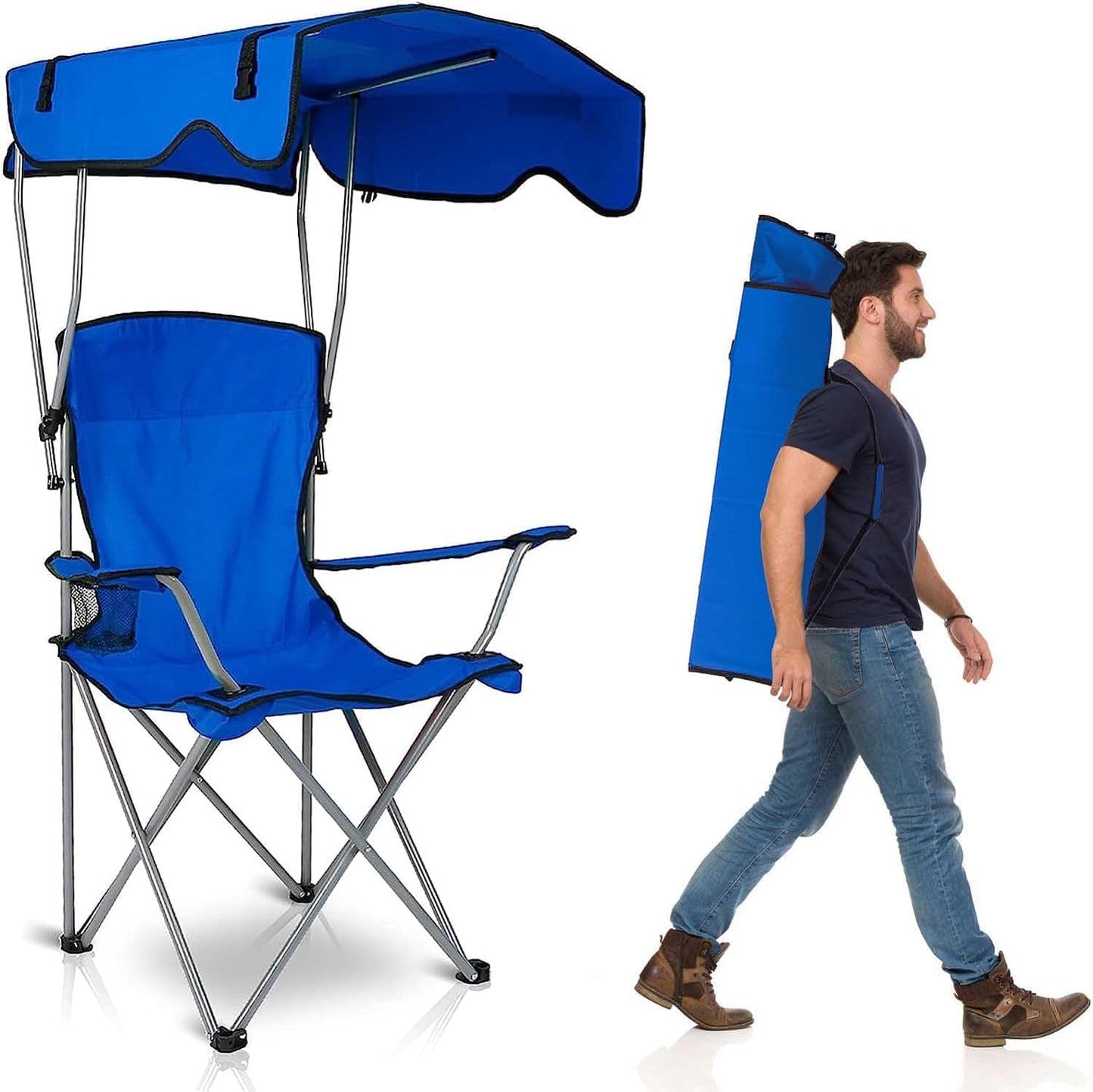 Camping Chair with Canopy