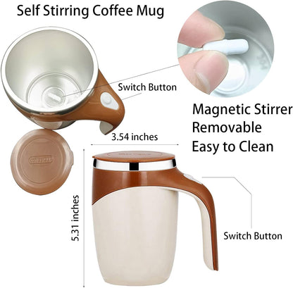 Automatic Magnetic Stirring Coffee Mug