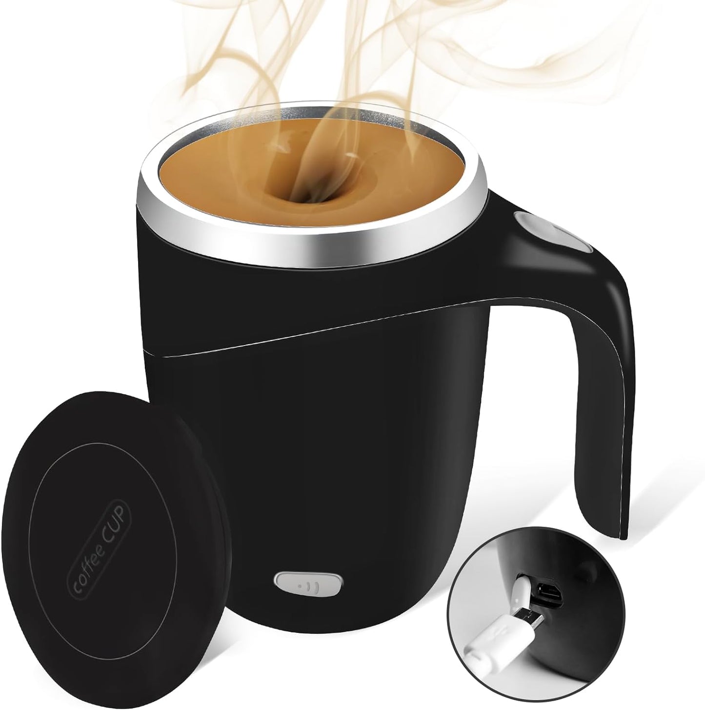 Automatic Magnetic Stirring Coffee Mug