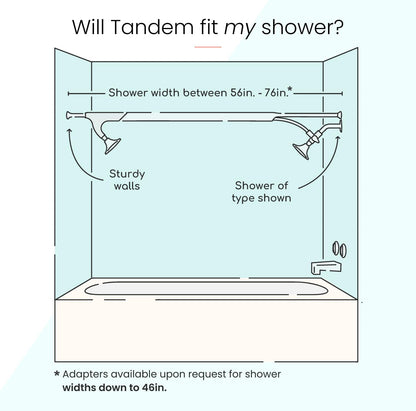 Tandem Showerheads