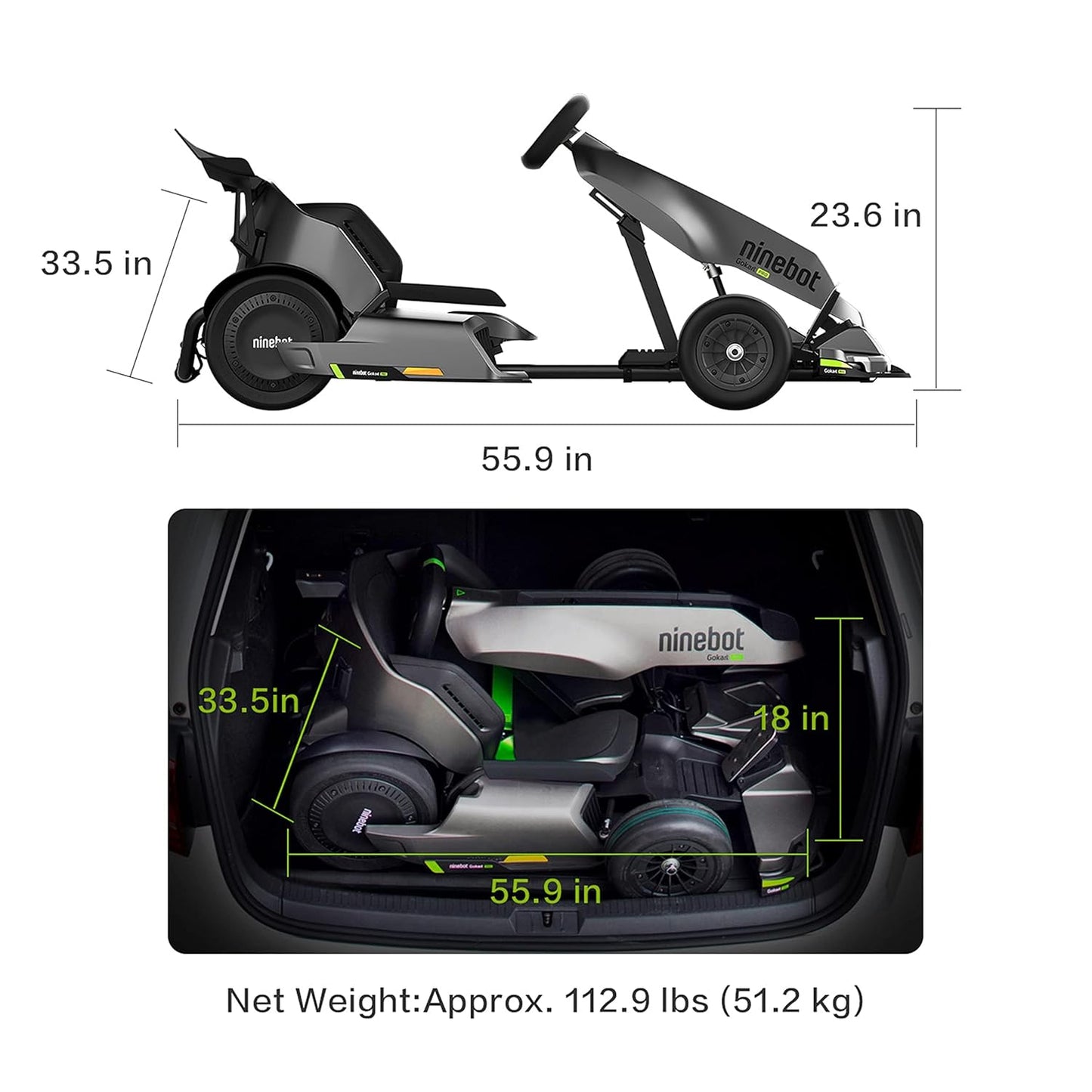 Segway Ninebot Electric GoKart Pro