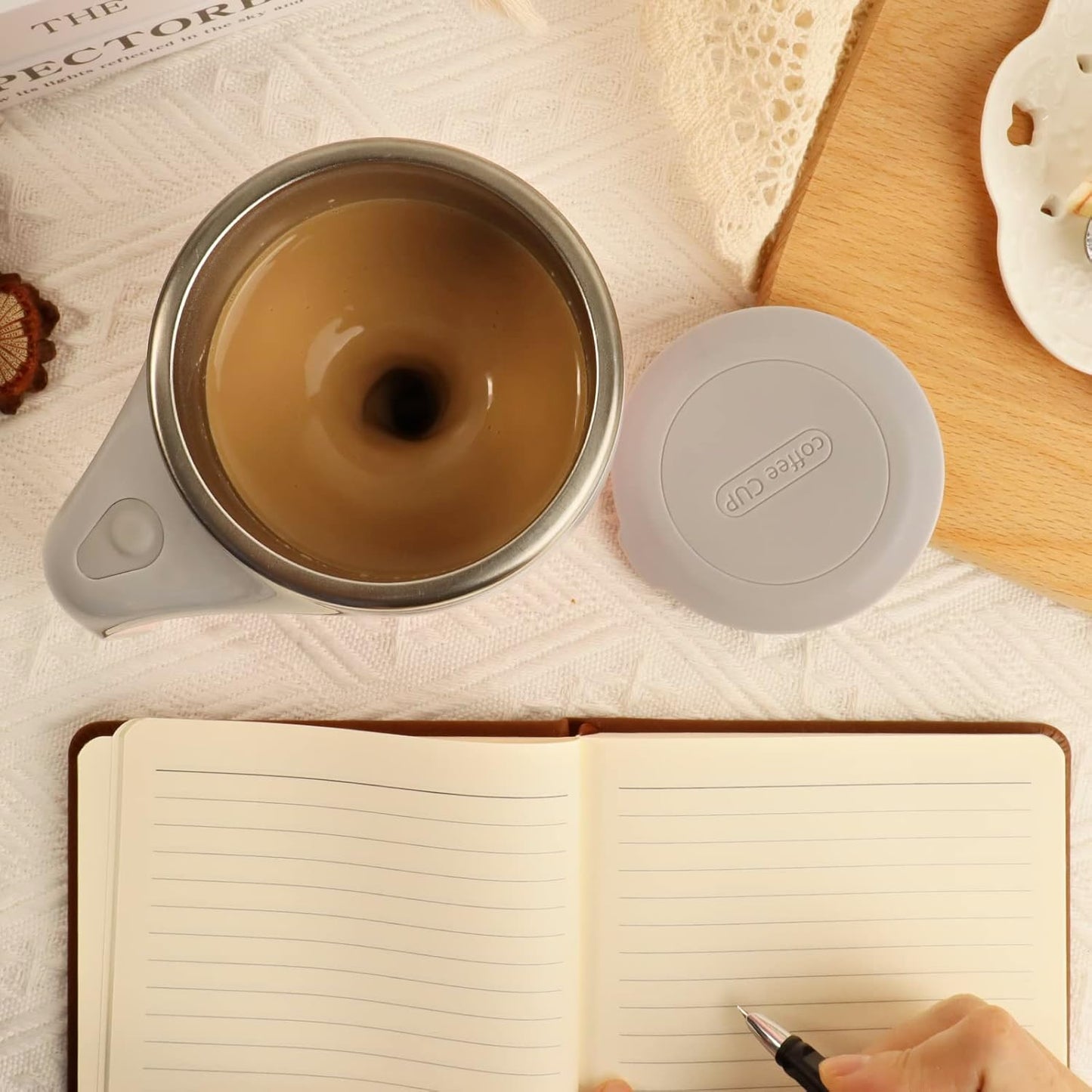 Automatic Magnetic Stirring Coffee Mug