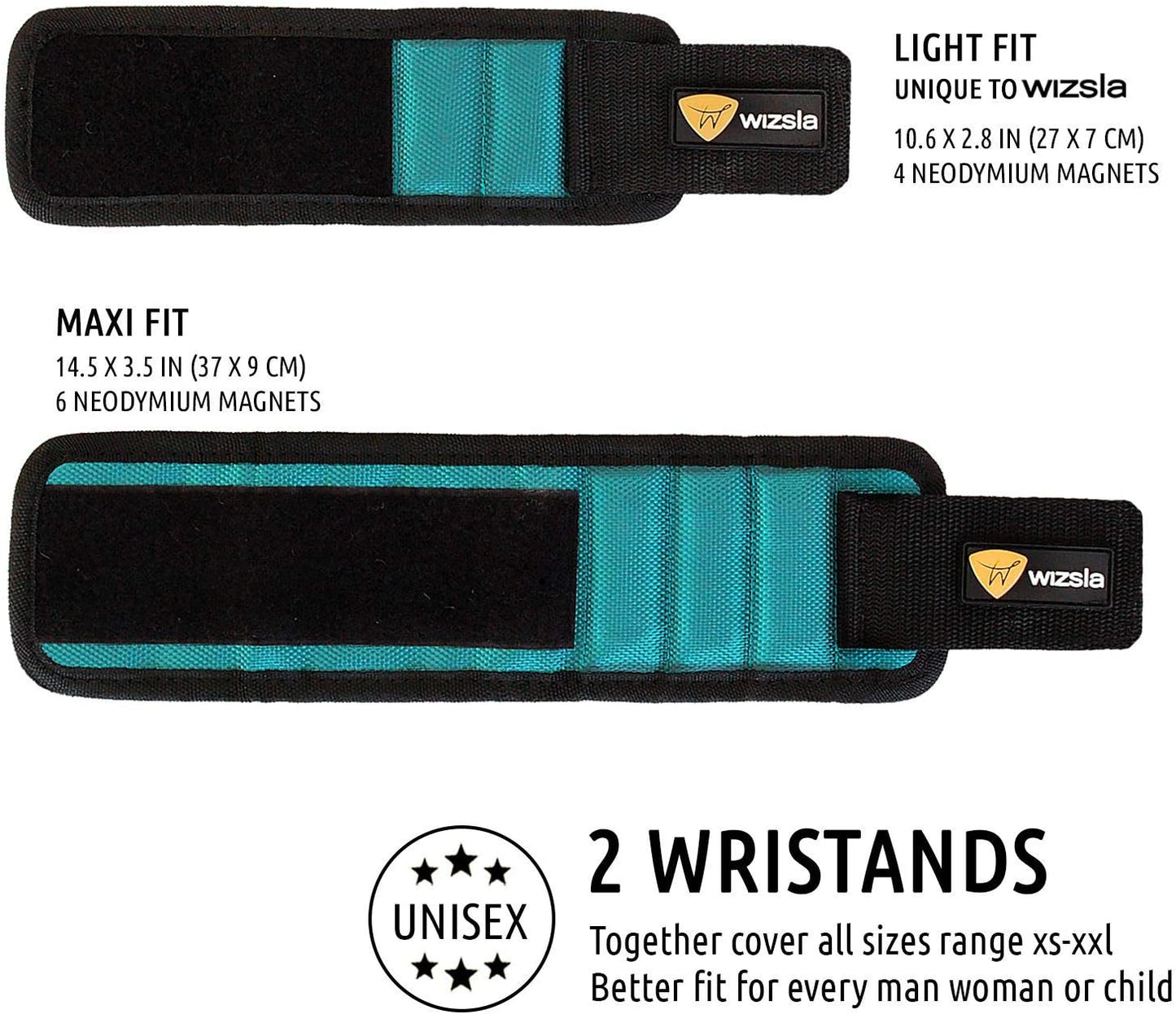 2Pcs Magnetic Wristband