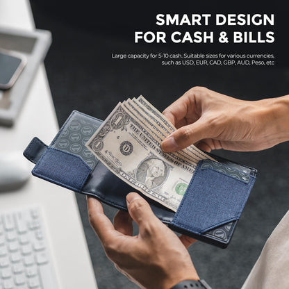 VULKIT Airtag Wallet Card for Men