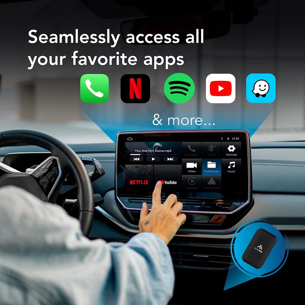 AutoSky Wireless CarPlay