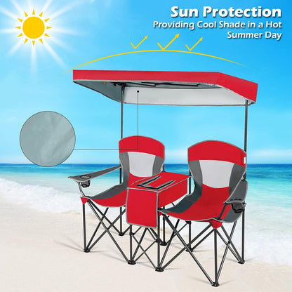 Goplus Double Beach Chair