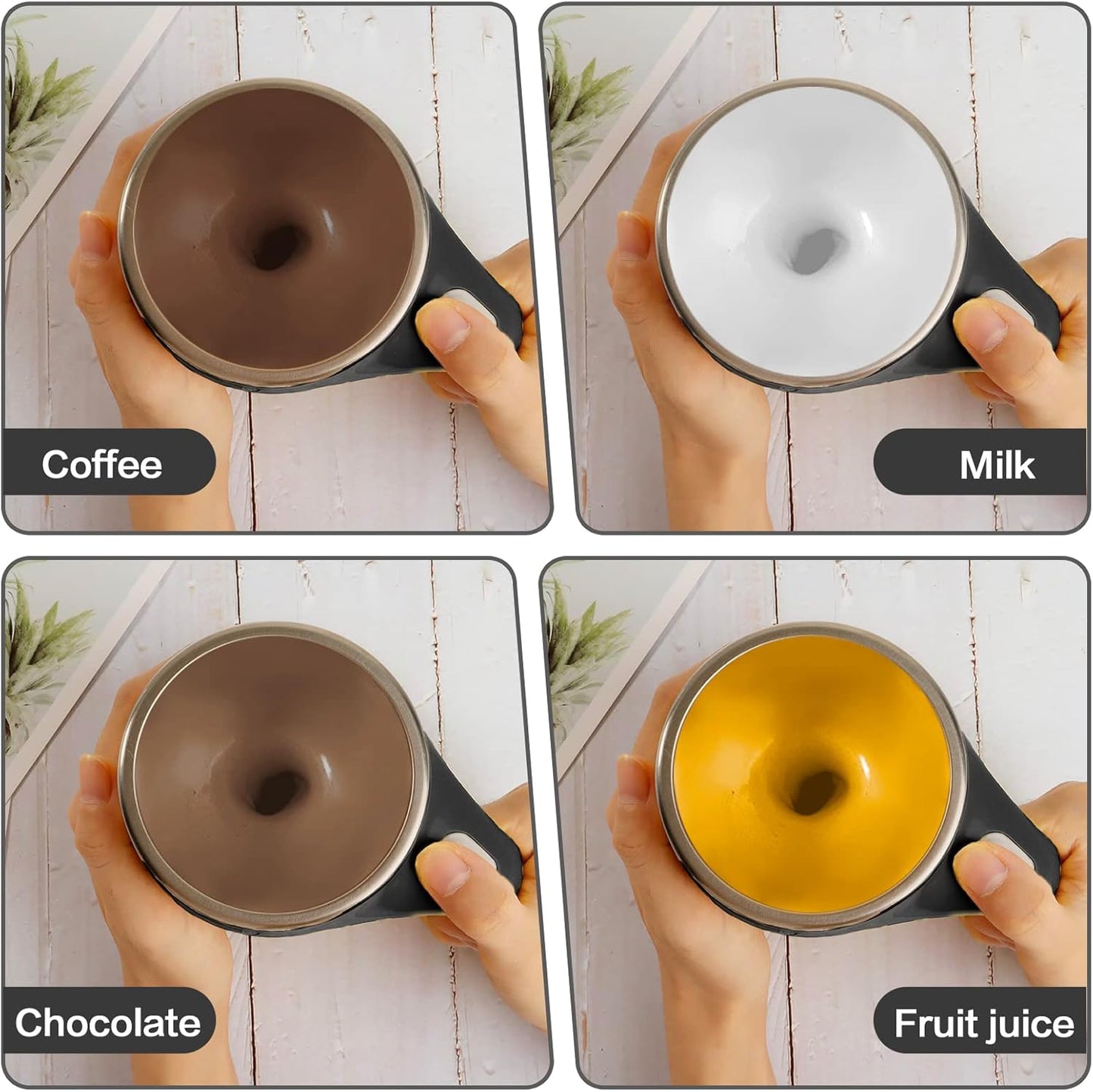 Automatic Magnetic Stirring Coffee Mug