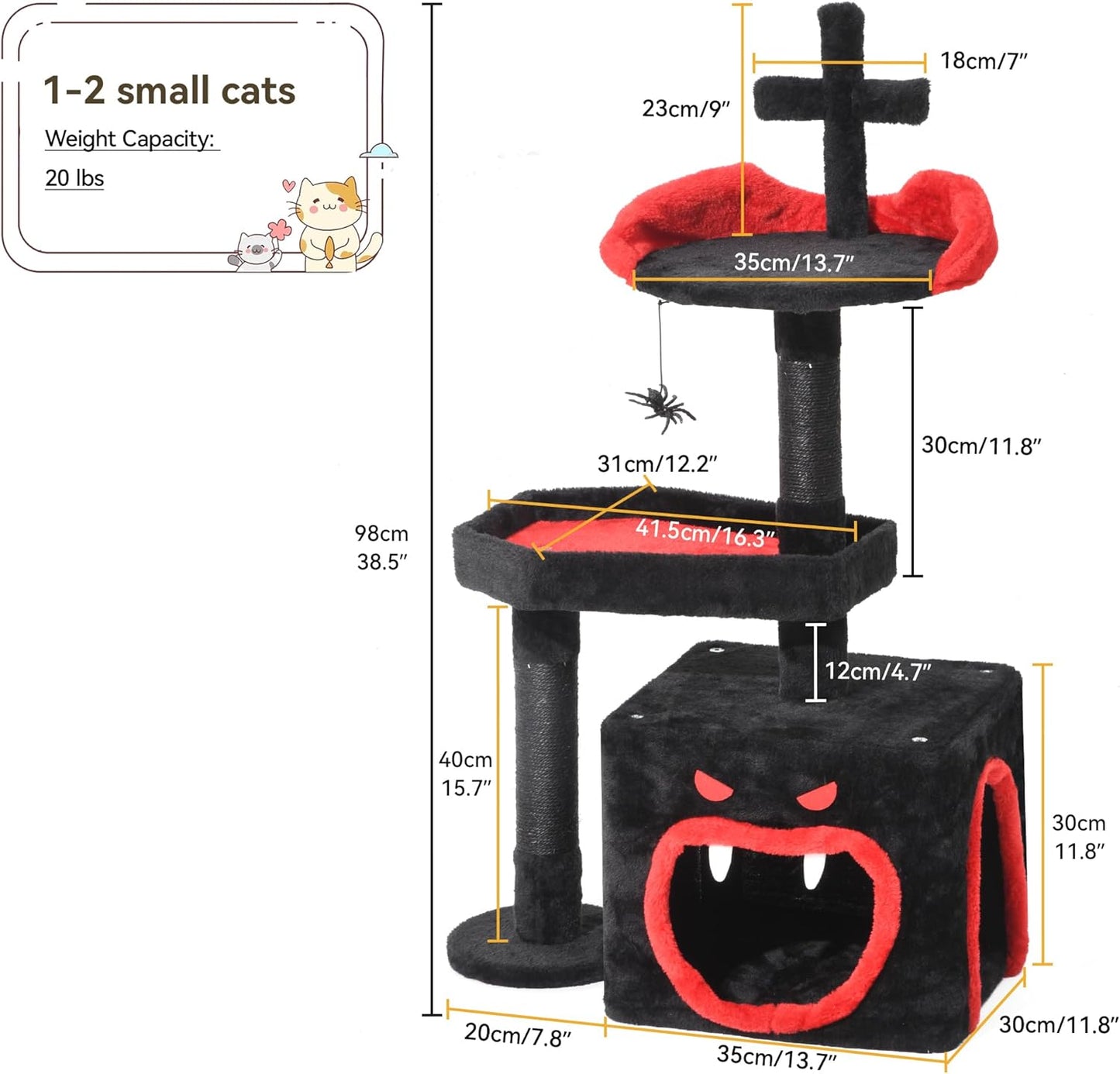 YITAHOME Gothic Cat Tree