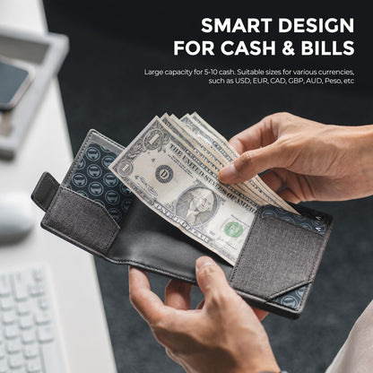 VULKIT Airtag Wallet Card for Men