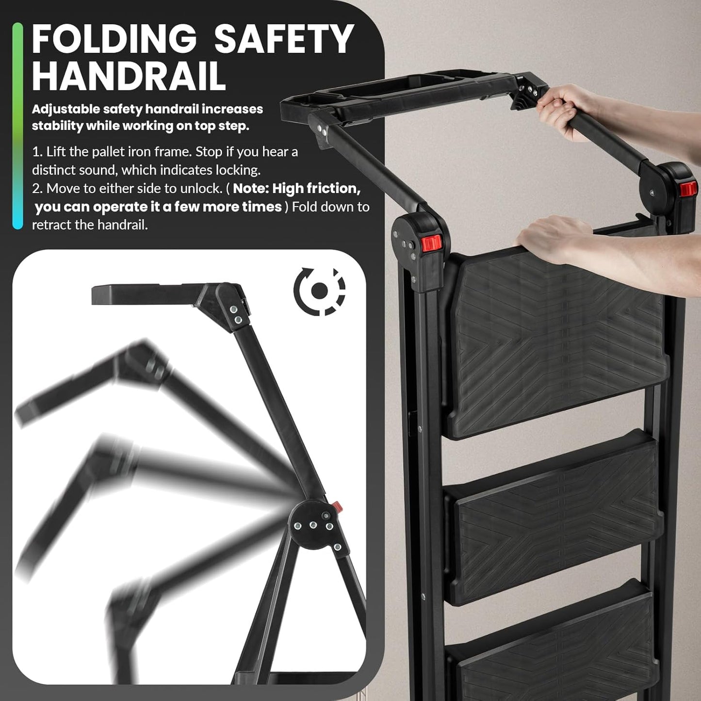 4 Step Foldable Ladder