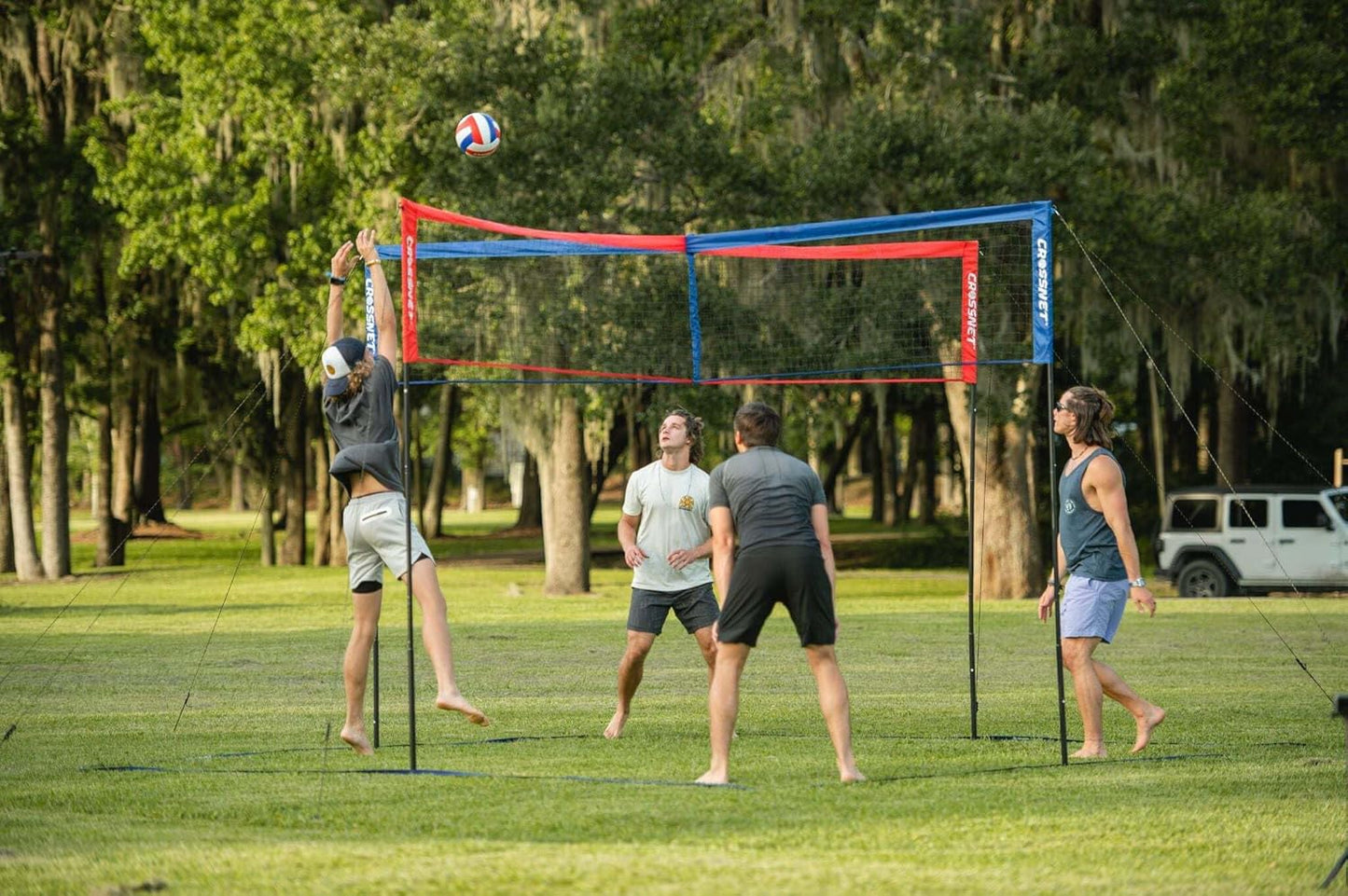 CROSSNET 4 Square Volleyball Net