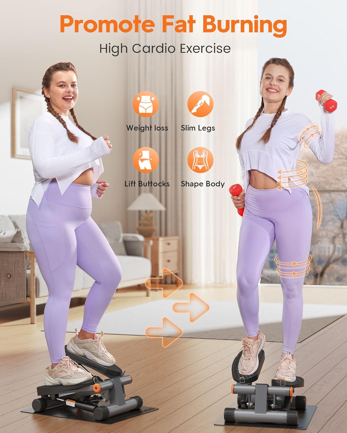 Niceday Steppers for Exercise