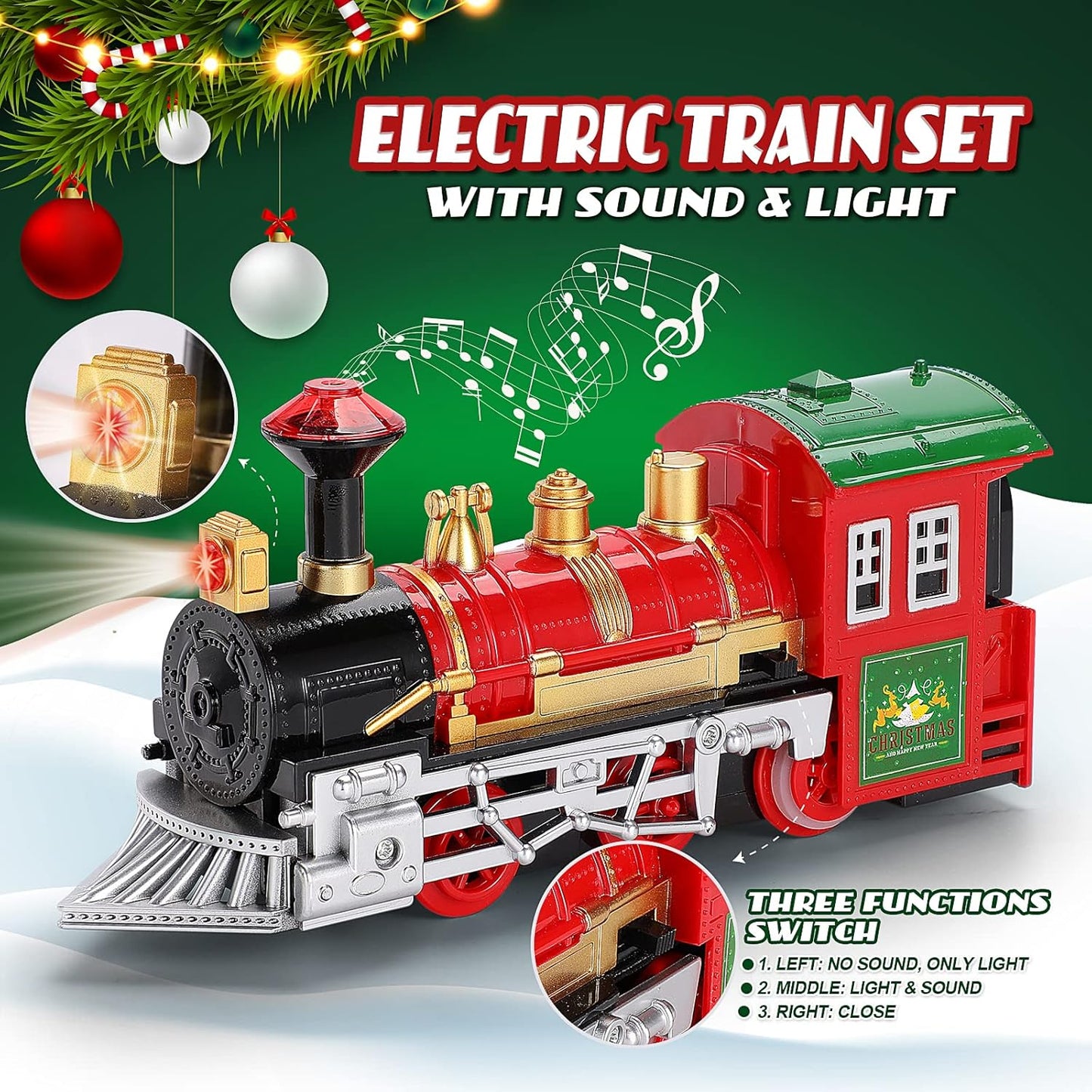 Christmas Sweet Tree Train Set