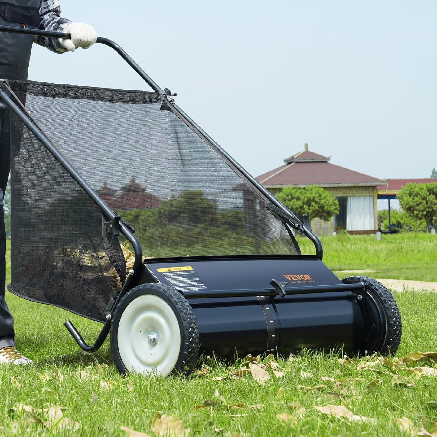 VEVOR Push Lawn Sweeper