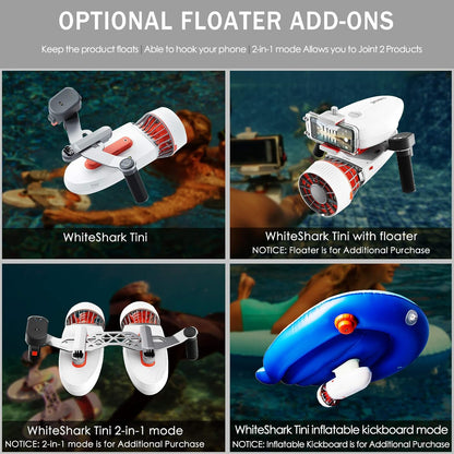 WhiteShark Mix Underwater Scooter Dual Motors