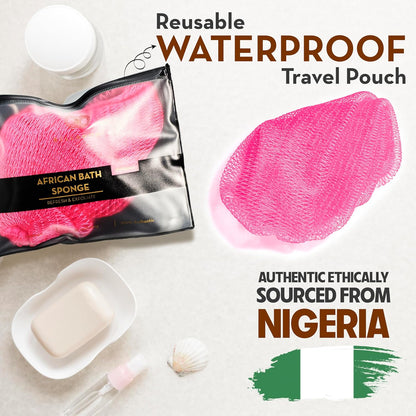 African Exfoliating Net Sponge