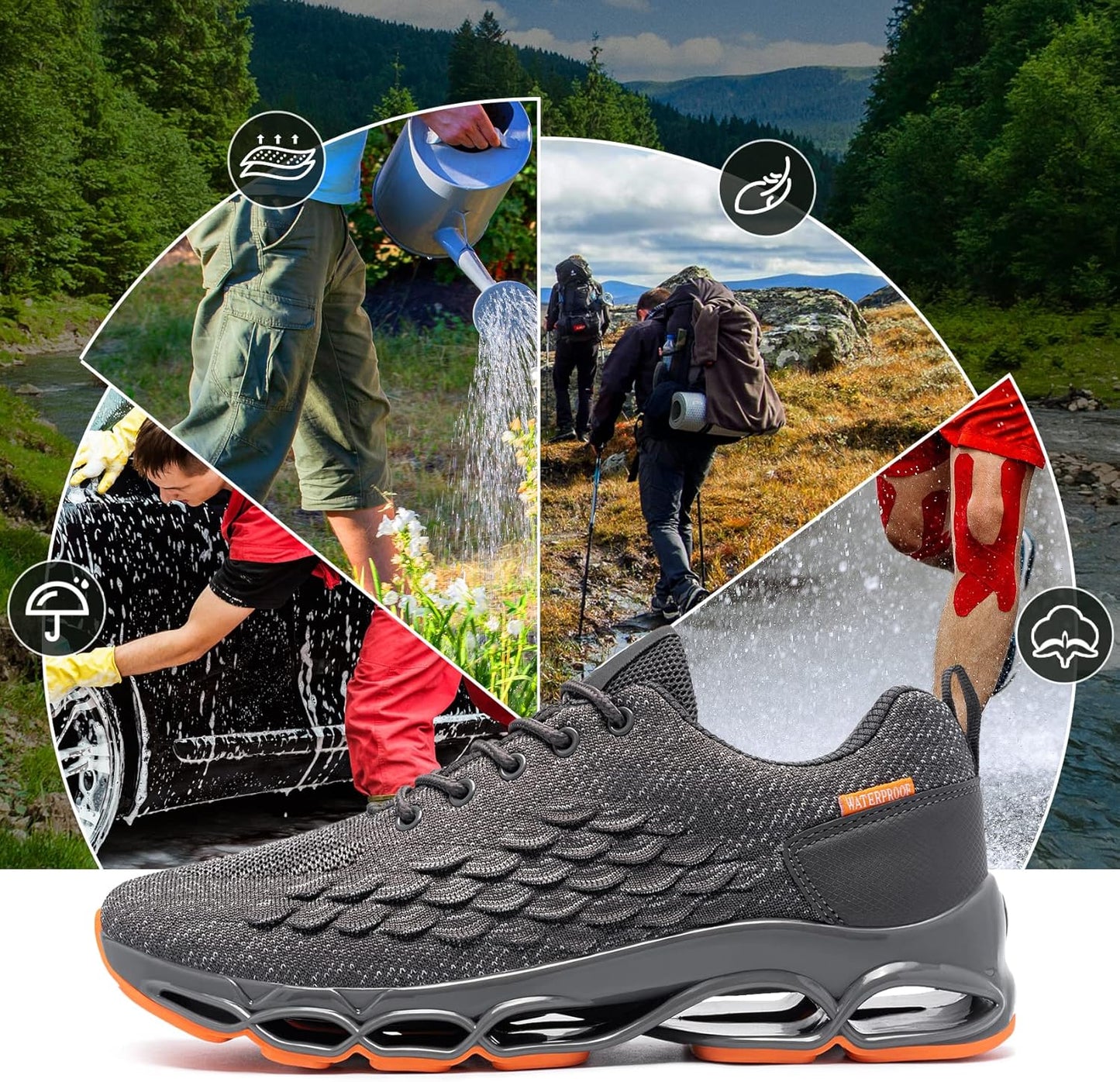 Waterproof Shoes for Men and Women