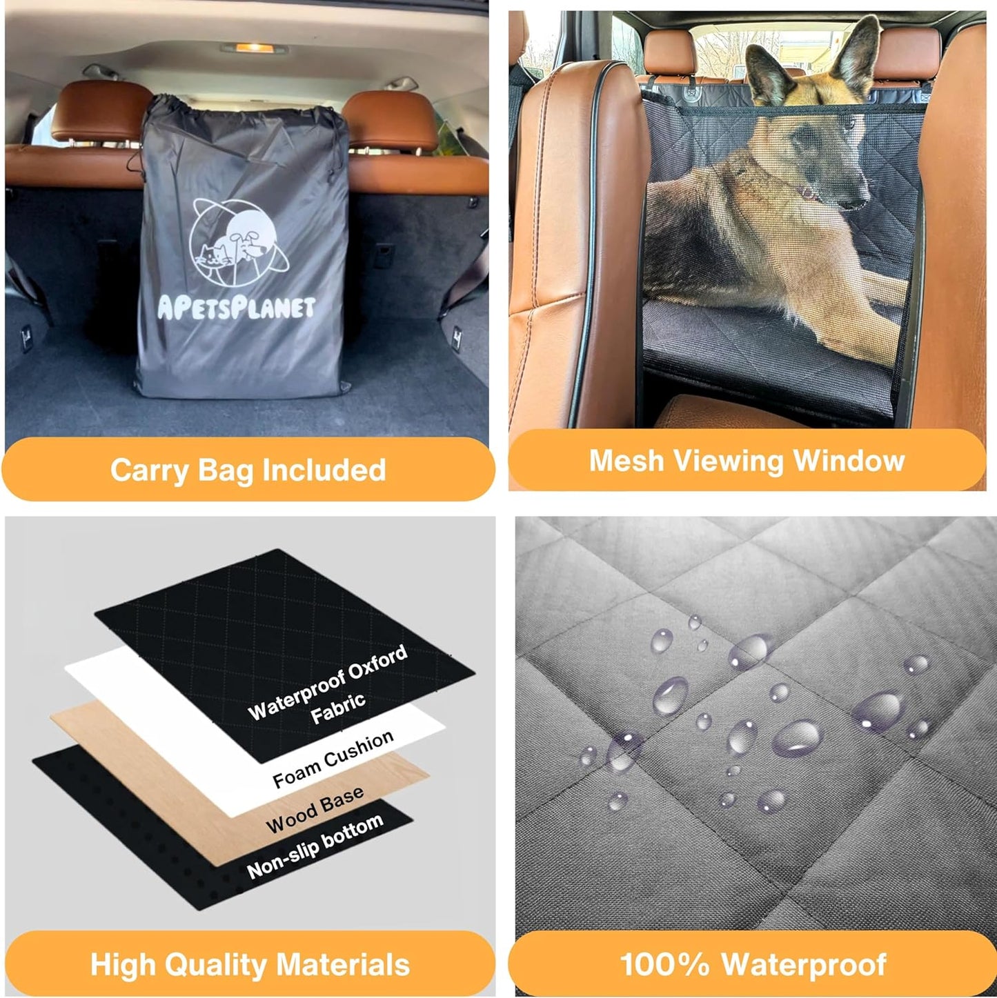 Backseat Extender for Dogs