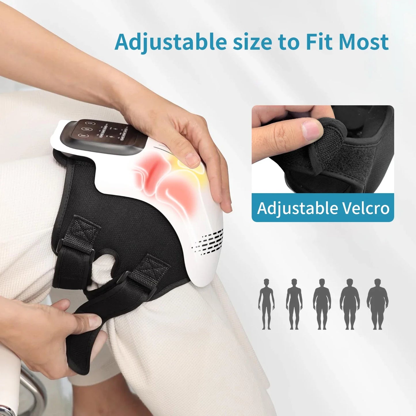 1 Piece Portable Comfort Electric Knee Massager