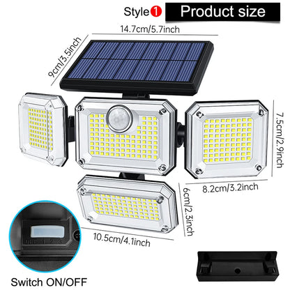 EcoSolar Adjustable Garden Light