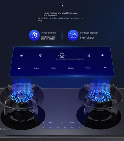 TouchSmart Double Burner Gas Cooktop