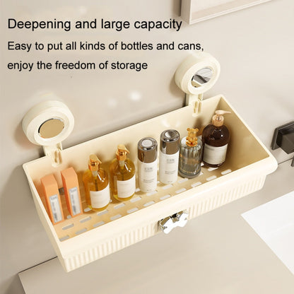 SnapSecure Bathroom Organizer Basket