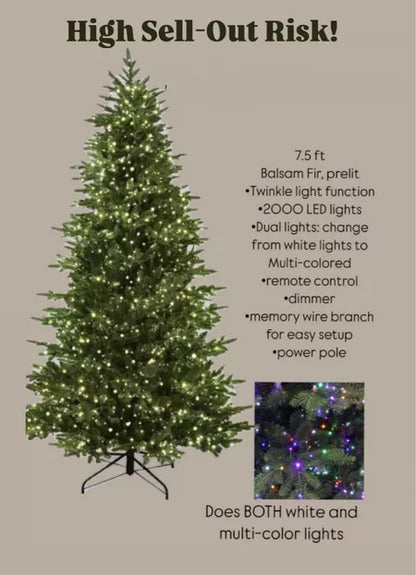 7.5 ft. Grand Duchess Artificial Christmas Tree